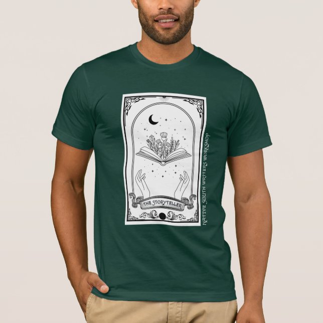 T-shirt commémoratif magique - Vert foncé (Devant)