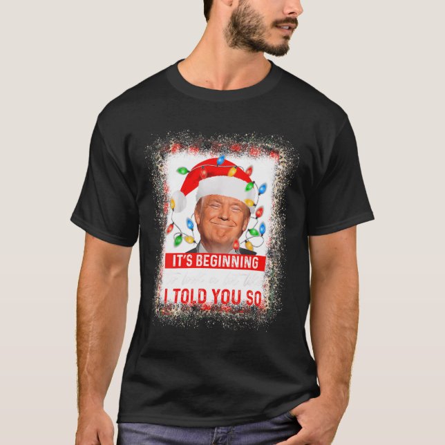 T-shirt Commençant À Ressembler Beaucoup À Ce Que Je Vous  (Devant)