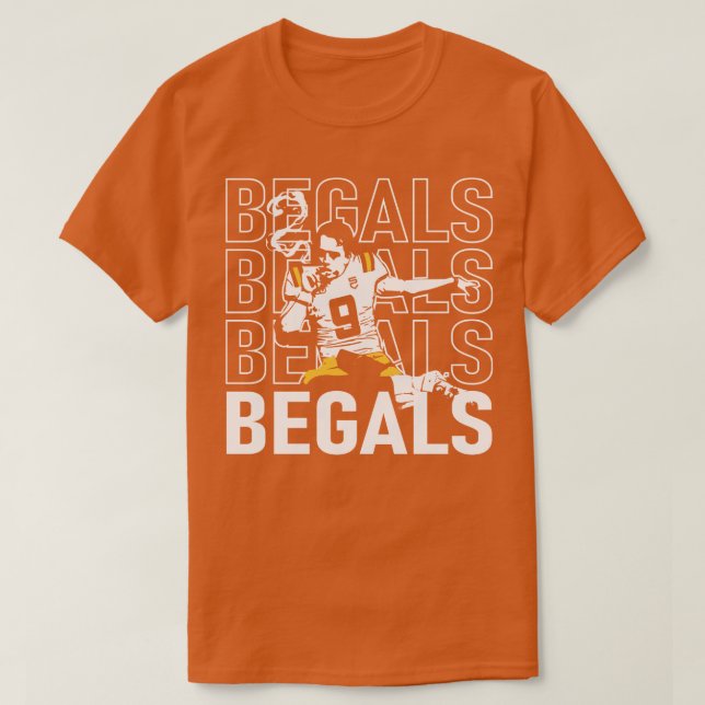 T-shirt Commence Joe Burrow (Design devant)