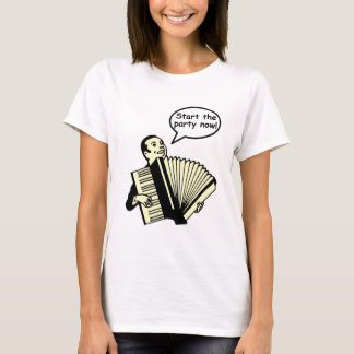 T-shirt Commencez la partie ! (Accordéon)