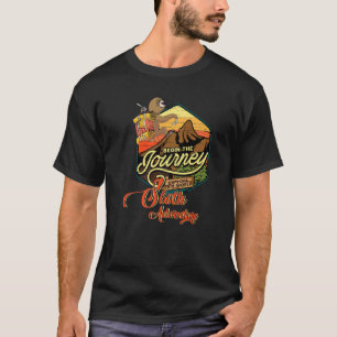 T-shirt Commencez Le Voyage Explorer Aventure Monde Paress