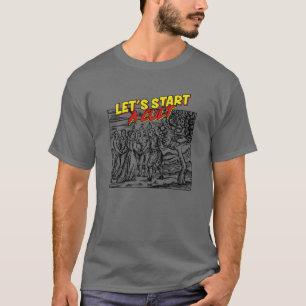 T-shirt Commençons un culte - Démons