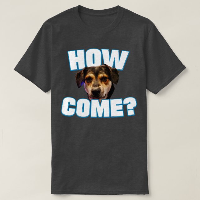 T-shirt Comment (Design devant)