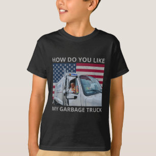 T-shirt Comment aimez-vous mon trajet en camion de garage