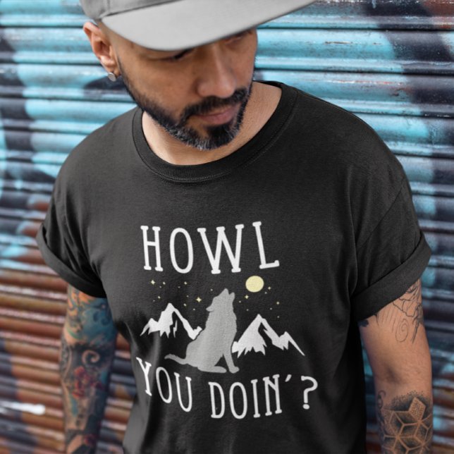 T-shirt Comment Ça Va ? (howl you doin')