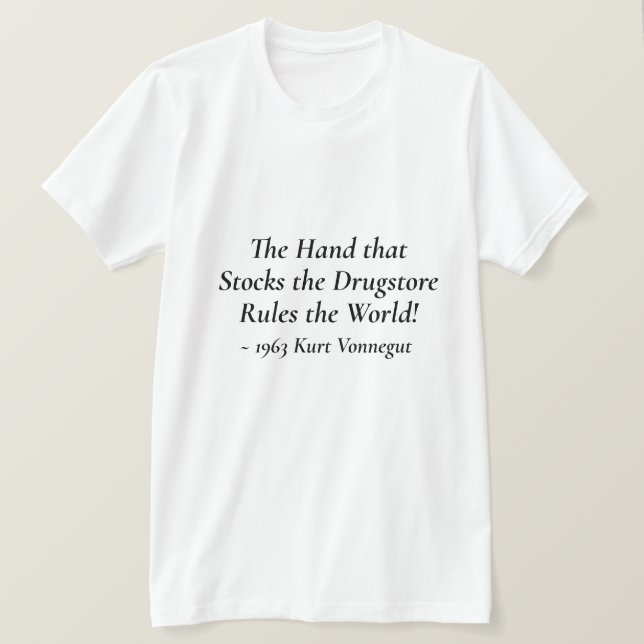 T-shirt Comment cela s'est avéré être vrai sur la gouverna (Design devant)