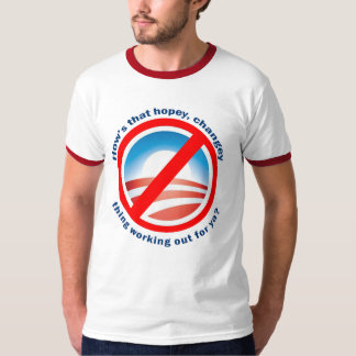 T-shirt Comment cette chose de Hopey Changey établissant