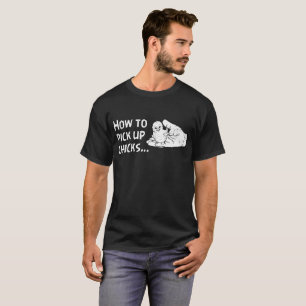 T-shirt Comment chook de partie de ferme de S prendre de