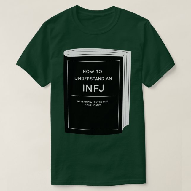 T-shirt Comment comprendre un INFJ (Design devant)