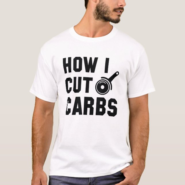 T-shirt Comment couper les cartons (Devant)