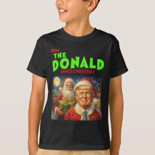 T-shirt Comment Donald Trump a sauvé Noël