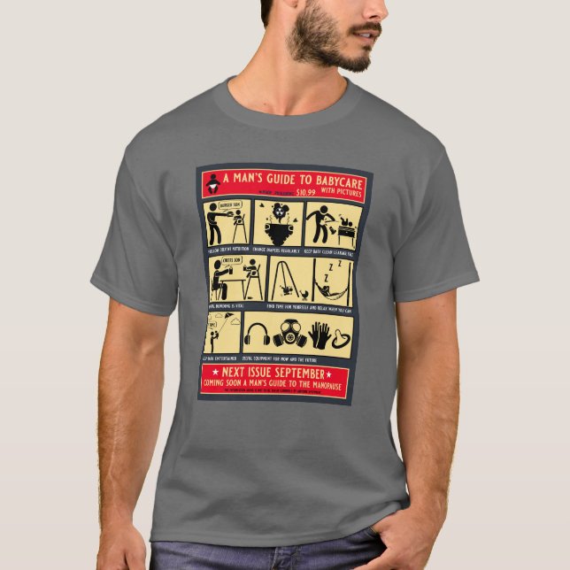 T-shirt Comment Être Un Père Guide (Devant)