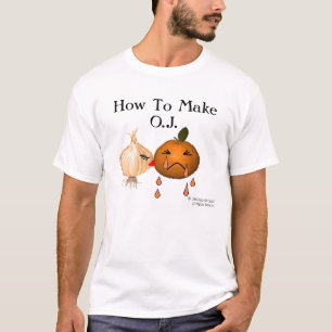 T-shirt Comment faire le jus d'orange
