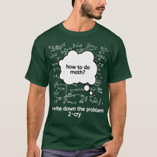 T-shirt comment faire maths 4 1