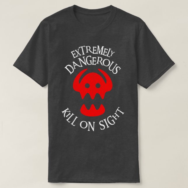 T-shirt Comment former votre dragon Tuer extrêmement dange (Design devant)