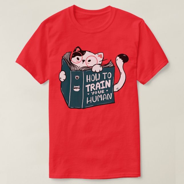 T-shirt Comment former votre humain (Design devant)