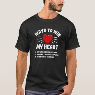 T-shirt Comment gagner mon coeur Sibérie Chipmunk Animal M