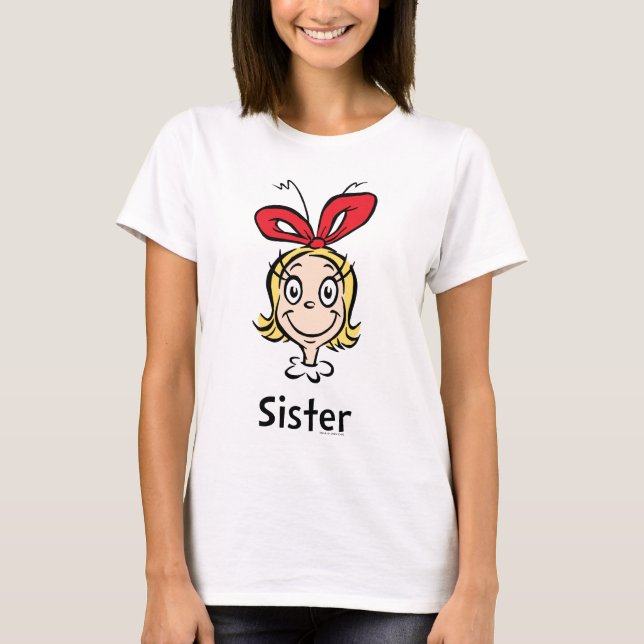 T-shirt Comment Grinch Stol Christmas | Grinch Sister (Devant)
