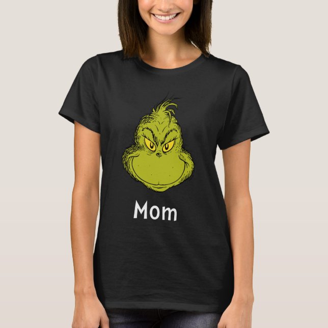 T-shirt Comment le Grinch a volé Noël | Maman Grinch (Devant)