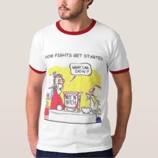 T-shirt Comment les combats obtiennent commencés