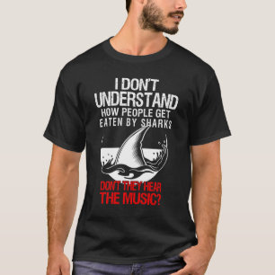 T-shirt Comment les gens sont-ils mangés par les requins