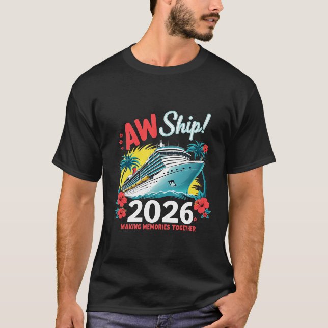 T-shirt Comment les navires font des souvenirs ensemble 20 (Devant)