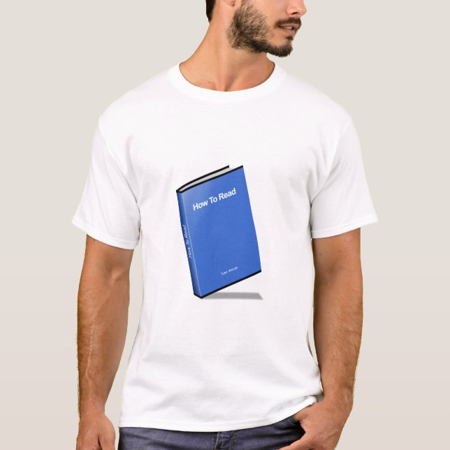 T-shirt Comment lire la chemise (Devant)