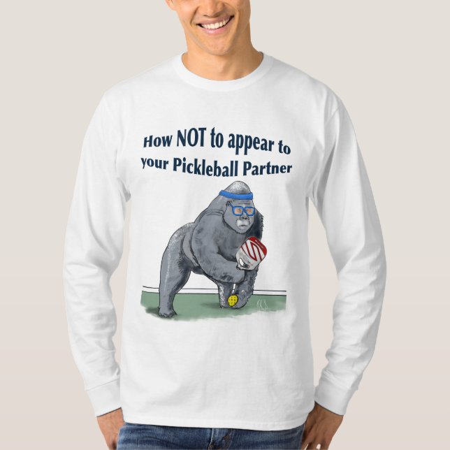 T-Shirt comment ne pas apparaître à votre pickleba (Devant)