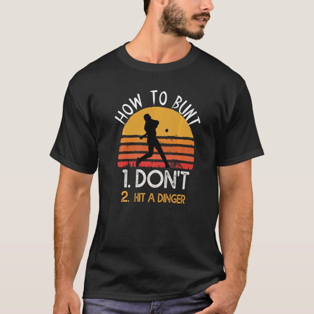 T-shirt Comment ne pas frapper un doigt pour un amour de b (Devant)
