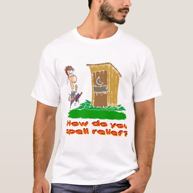 T-shirt Comment orthographiez-vous le soulagement ? (Devant)