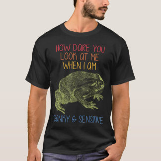 T-shirt Comment osez-vous me regarder quand je suis grinch