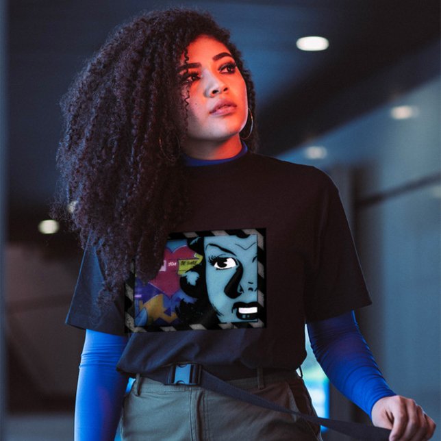 T-shirt Comment Pouvez-Vous En Être Sûre ? Art rétro Tee (How Can You Be Sure? Retro Art Tee)