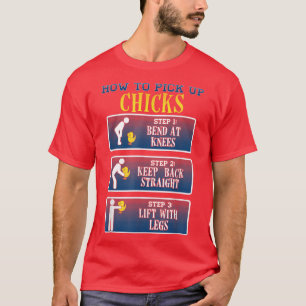 T-shirt Comment ramasser les poupons Drôle Aiguille de pou