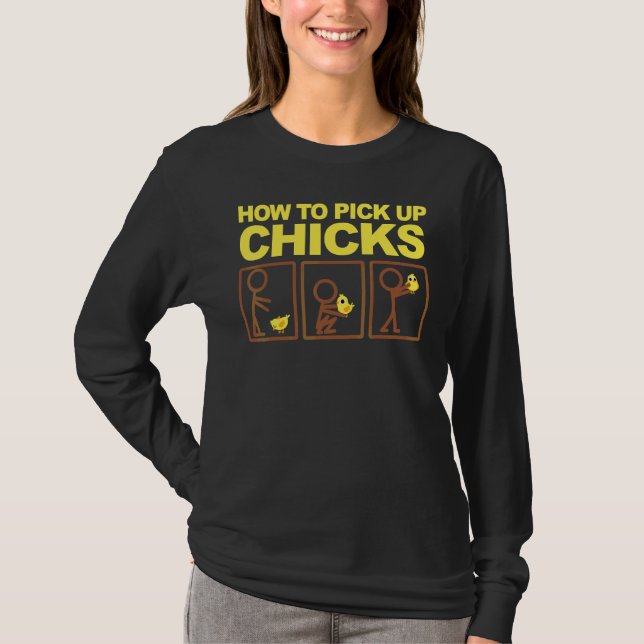 T-shirt Comment ramasser les pousses mignonnes cueillir le (Devant)