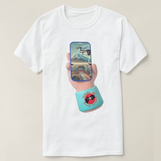 T-shirt Comment regarder shikoku 4K (Design devant)