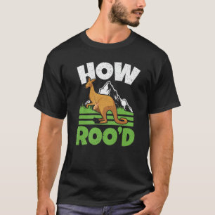 T-shirt Comment Roo'd Kangaroo Whisperer Animaux animaux s