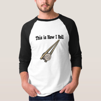 T-shirt Comment rouler le rouleau de riz sushi