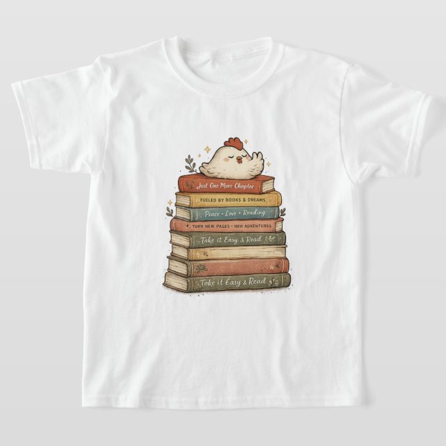 T-shirt Comment se détendre comme un poulet (Poser)