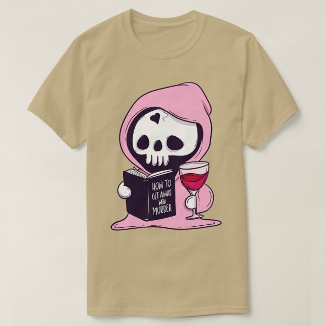 T-shirt Comment s'en sortir avec le meurtre (Design devant)