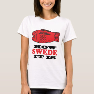 T-shirt Comment Suédois il est