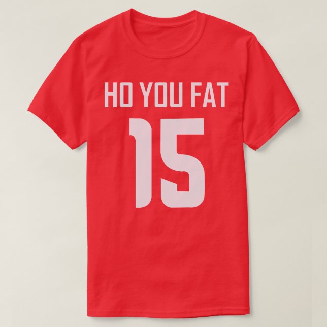 T-shirt Comment tu as du gras (Design devant)