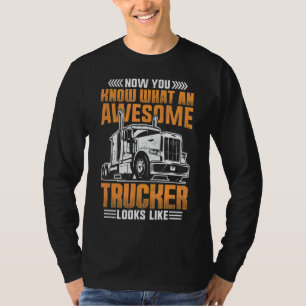 T-shirt Comment Un Chauffeur De Camion Épatant Ressemble À