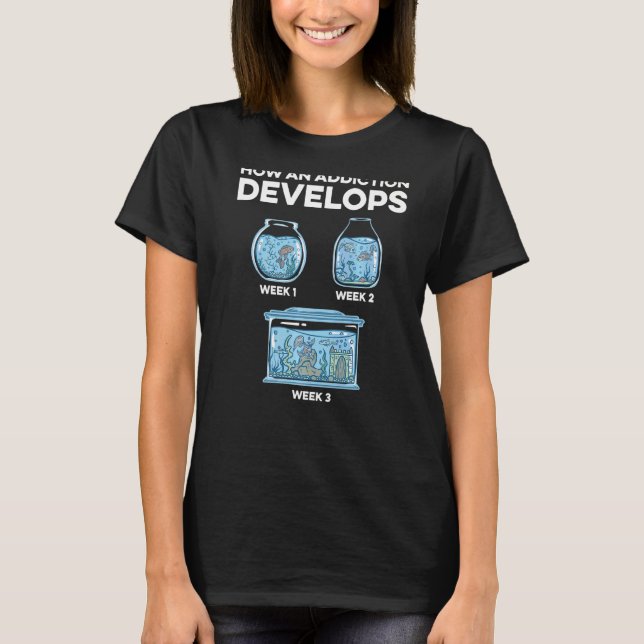 T-shirt Comment une dépendance se développe chez les homme (Devant)