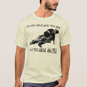 T-shirt Comment vous montez la chemise rapide de motocross