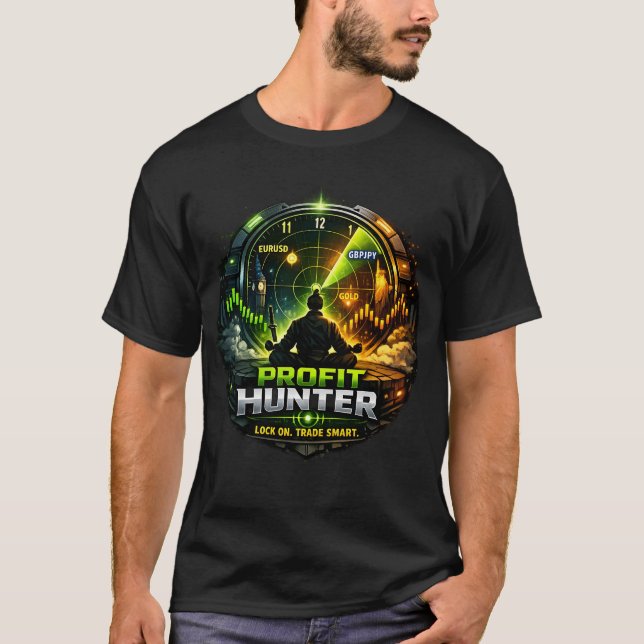 T-shirt Commerçant - Chasseur de profits (Devant)