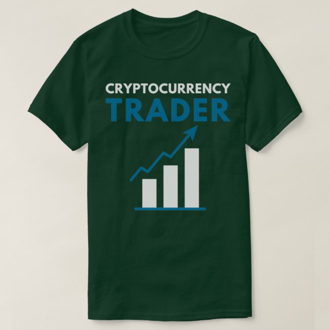 T-shirt commerçant de cryptocurité (Design devant)