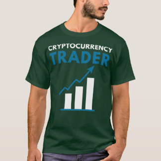 T-shirt commerçant de cryptocurité