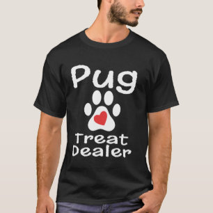 T-shirt Commerçant de friandises pour carlin Empreinte de