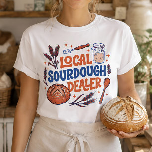 T-shirt Commerçant Local de Pain au Levain Boulanger de Pa