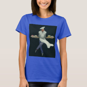 T-shirt Commerce alimentaire vintage, boulanger avec desse